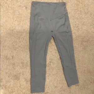 Size 10 Lululemon grey leggings.